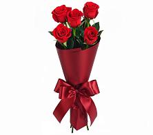 Букет 5 Красных роз Эдлесс Лав в Соколе Магаданской области