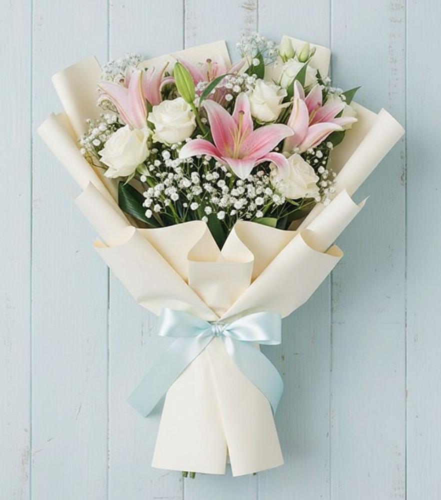 Букет цветов из: Лилии в Соколе Магаданской области