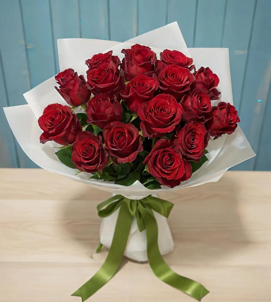 Букет Красные розы в Соколе Магаданской области
