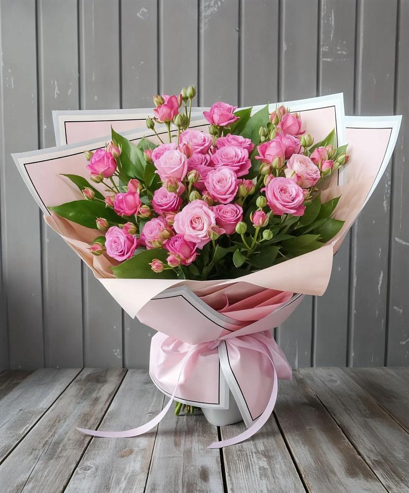 Букет Розовый кустик в Соколе Магаданской области