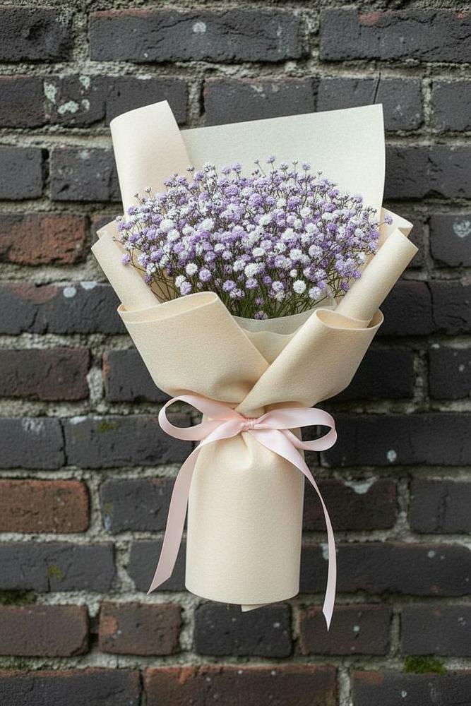 Букет цветов из: Гипсофила в Соколе Магаданской области