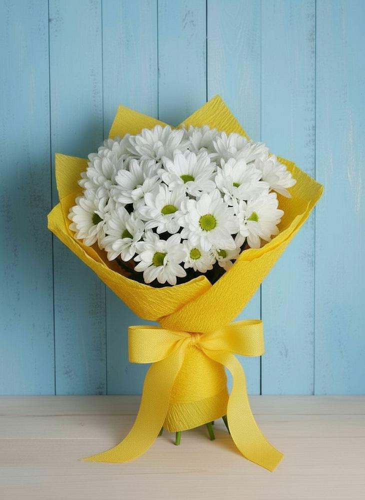 Букет цветов из: Хризантемы в Соколе Магаданской области
