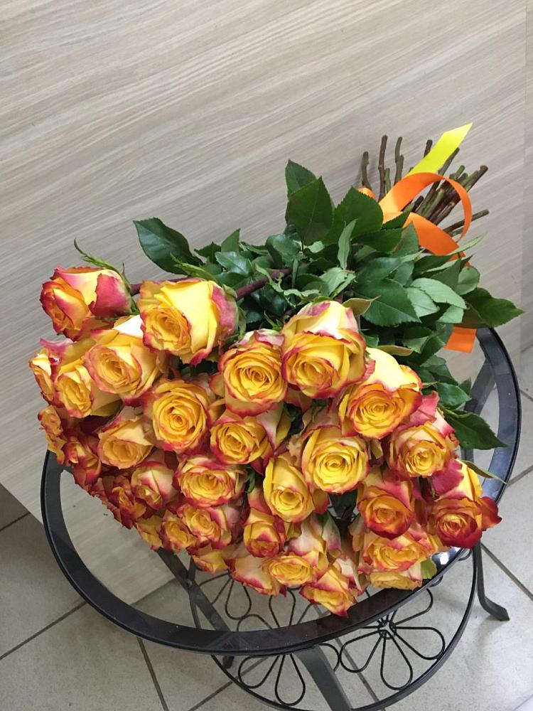 Букет Желтые розы в Соколе Магаданской области