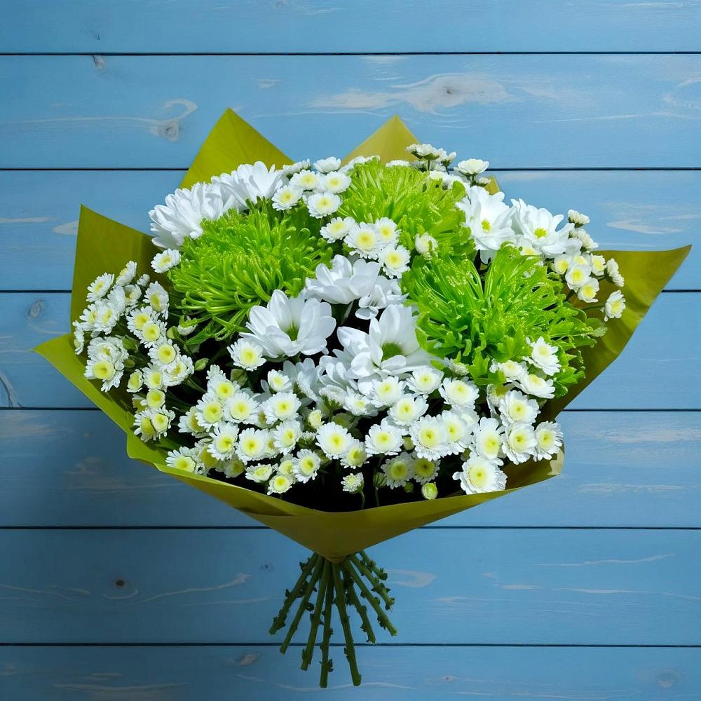 Букет цветов из: Хризантемы в Соколе Магаданской области