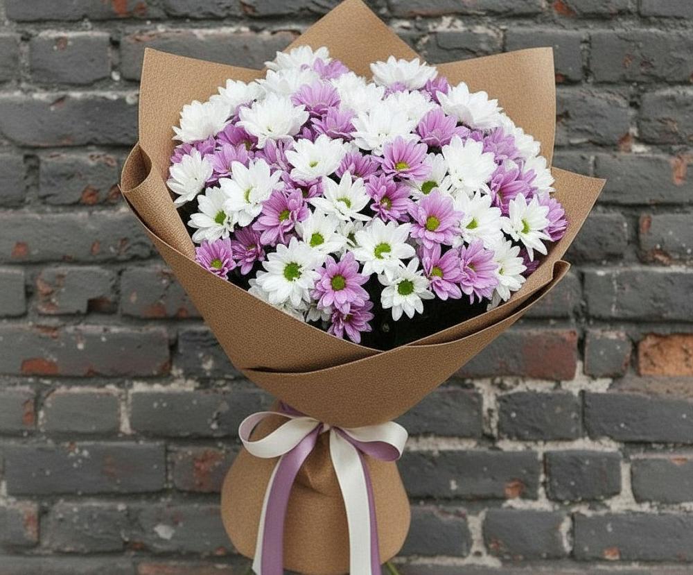 Букет цветов из: Хризантемы в Соколе Магаданской области