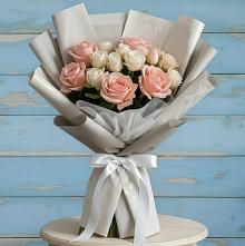 Букет цветов из:  Розы #REPLACE_PRED# Соколе Магаданской области