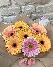 Букет цветов из:  Герберы #REPLACE_PRED# Соколе Магаданской области