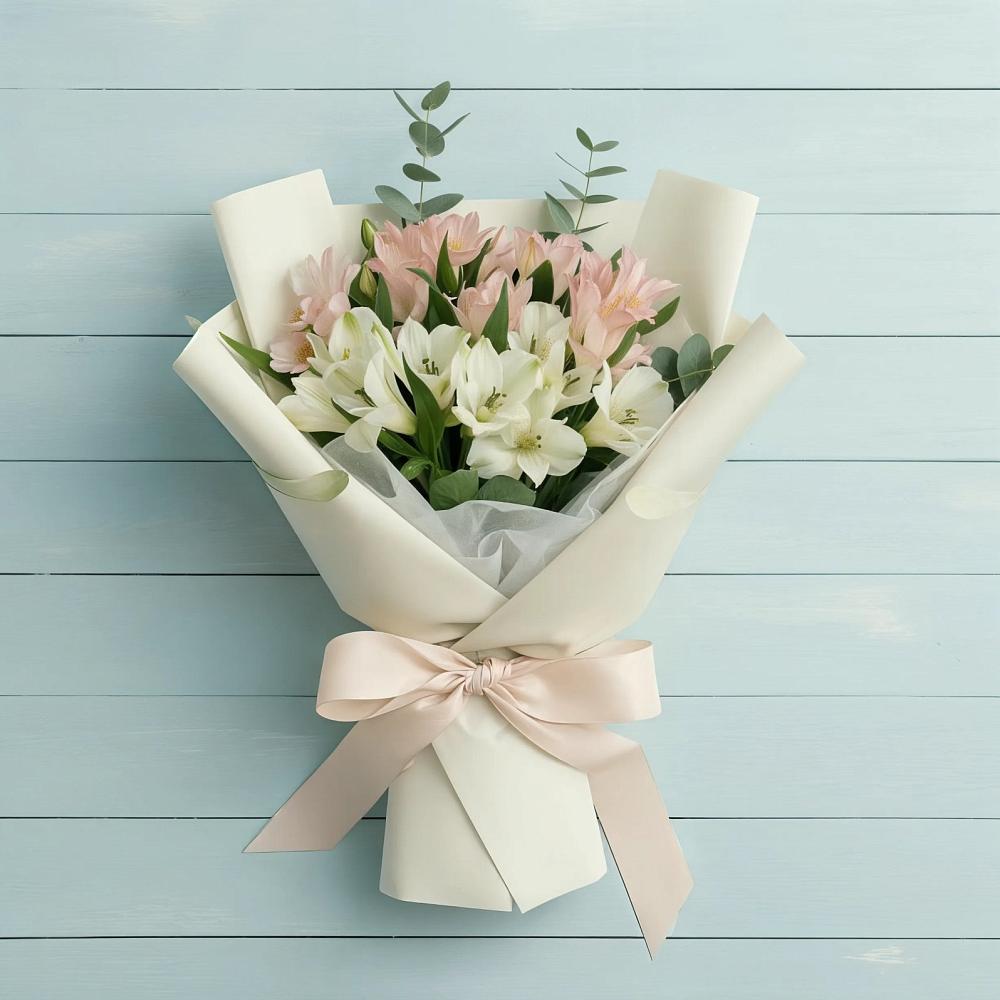 Букет цветов из: Альстромерии в Соколе Магаданской области