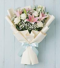 Букет цветов из:  Лилии в Соколе Магаданской области